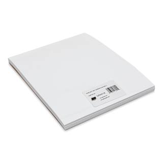 Grafix Shrink Film - 8.5" x 11", Shrink Film, White, 50 Sheets