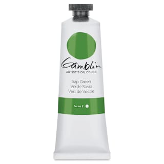 Gamblin Artist's Oil Color - Sap Green, 37 ml tube