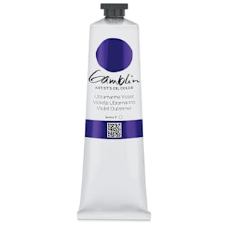 Gamblin Artist's Oil Color - Ultramarine Violet, 150 ml tube