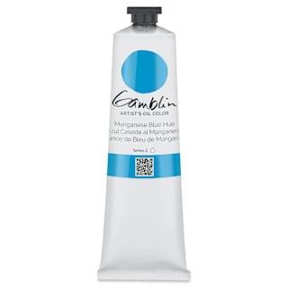 Gamblin Artist's Oil Color - Manganese Blue Hue, 150 ml tube