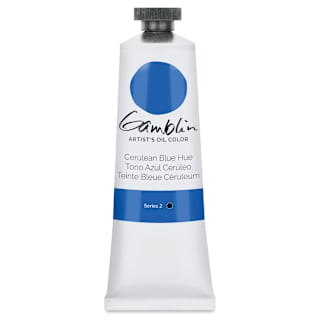 Gamblin Artist's Oil Color - Cerulean Blue Hue, 37 ml tube