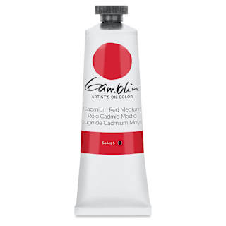 Gamblin Artist's Oil Color - Cadmium Red Medium, 37 ml tube