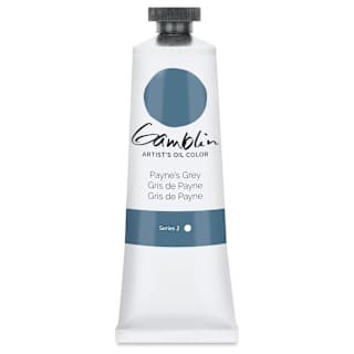 Gamblin Artist's Oil Color - Payne's Grey, 37 ml tube