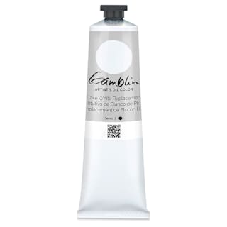 Gamblin Artist's Oil Color - Flake White Replacement, 150 ml tube