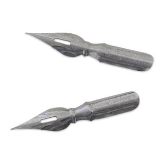 Speedball Hunt Bowl Pointed Dip Pen - Extra Fine, #512, Pkg of 2 Nibs