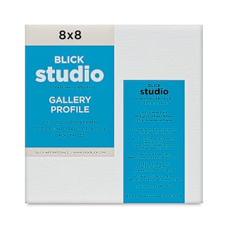 Blick Studio Stretched Cotton Canvas - Gallery Profile, 8" x 8"
