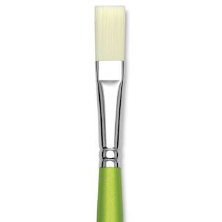 Liquitex Freestyle Brush - Flat, Long Handle, Size 8
