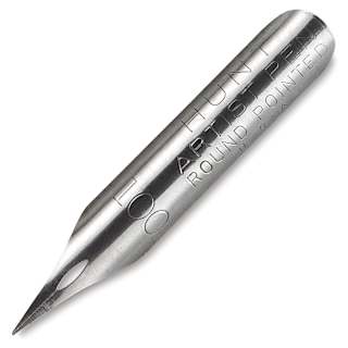 Speedball Hunt Fine Point Pen Nib - #100 Artist Round Pointed
