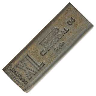 Derwent Tinted Charcoal XL Block - Sepia