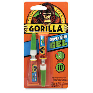 Gorilla Glue Super Glue Gel - Pkg of 2