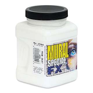 Chroma Acrylic Mural Paint - Pixie Dust, 16 oz Jar