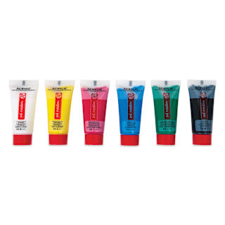 Talens Art Creation Acrylics - Set of 6, Primary, 12 ml Tubes
