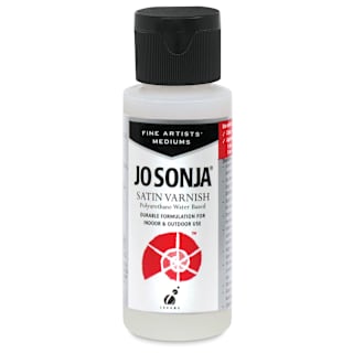 Jo Sonja's Polyurethane Varnish - Satin, 2 oz bottle