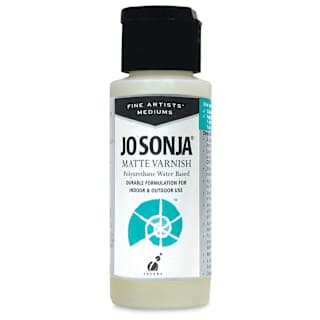 Jo Sonja's Polyurethane Varnish - Matte, 2 oz bottle