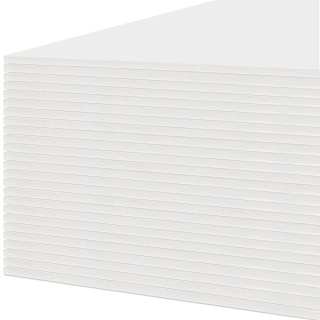 White Foam Board - 30" x 40" x 1/2", Pkg of 25