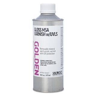 Golden MSA Varnish with UVLS - Gloss, 16 oz