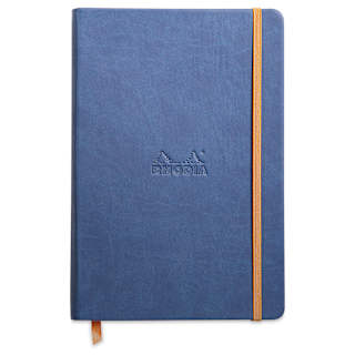 Rhodiarama Hardcover Notebook - Sapphire, A5