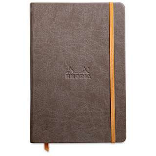 Rhodiarama Hardcover Notebook - Chocolate, A5