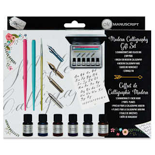 Manuscript Modern Calligraphy Dip Pen Set - Gift Set of 15