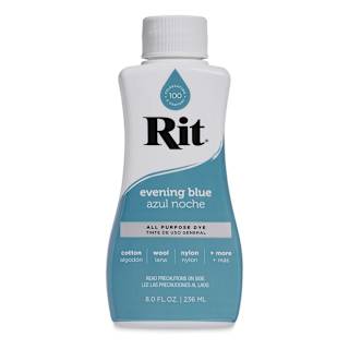 Rit All Purpose Liquid Dye - Evening Blue, 8 oz