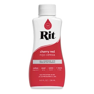 Rit All Purpose Liquid Dye - Cherry Red, 8 oz
