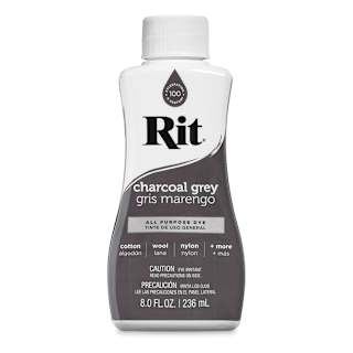 Rit All Purpose Liquid Dye - Charcoal Grey, 8 oz