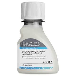 Winsor & Newton Watercolor Mediums - Permanent Masking Medium, 75 ml bottle