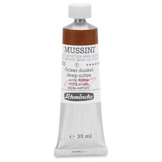 Schmincke Mussini Oil Color - Deep Ochre, 35 ml tube