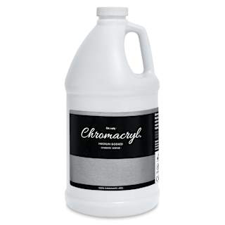 Chromacryl Students' Acrylics - White, 64 oz bottle