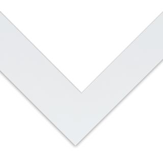 Blick Pre-Cut Mat - Manor White, 11" x 14" (7-1/2" x 9-1/2" Opening)