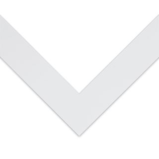 Blick Pre-Cut Mat - Manor White, 12" x 12" (7-3/4" x 7-3/4" Opening)
