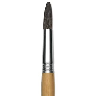 Escoda Squirrel Hair Ceramic Brush - Square Tip, Size 16