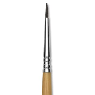 Escoda Squirrel Hair Ceramic Brush - Square Tip, Size 1
