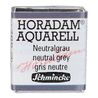 Schmincke Horadam Aquarell Watercolor - Neutral Grey, Half Pan