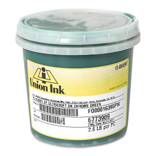 Union Ultrasoft Plastisol Liberty Series Ink - Quart, Dark Chrome Green