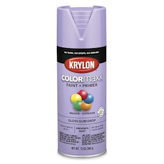 Krylon Colormaxx Spray Paint - Gum Drop, Gloss, 12 oz