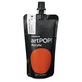 artPOP! Heavy Body Acrylic Paint - Orange Yellow, 120 ml Pouch