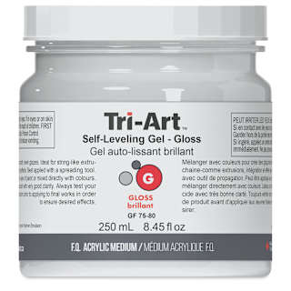 Tri-Art Self-Leveling Gel Medium - Gloss, 250 ml