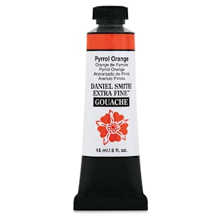 Daniel Smith Extra Fine Gouache - Pyrrol Orange, 15 ml Tube