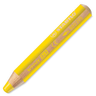 Stabilo Woody 3 in 1 Pencil - Yellow