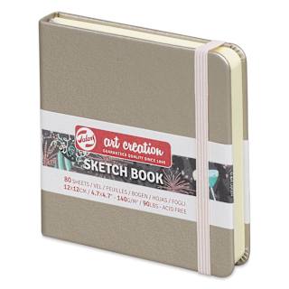 Talens Art Creations Sketchbook - Metallic Pink Champagne, 4.7" x 4.7"