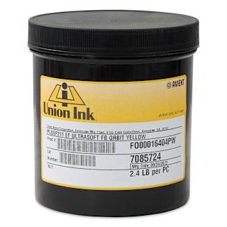 Union Ultrasoft Plastisol Liberty Series Ink - Quart, Orbit Yellow