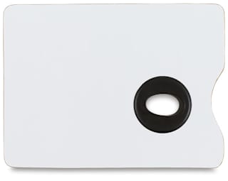 Richeson Palette - 12" x 9", White Melamine, Rectangle