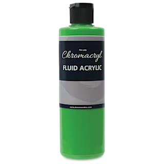 Chromacryl Fluid Acrylic - Green Light, 250 ml
