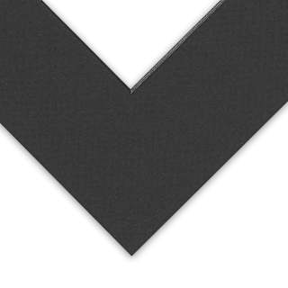 Blick Black Core Pre-Cut Mat - 8" x 10" w/ 4-1/2" x 6-1/2" opening