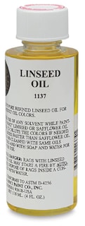 Da Vinci Linseed Oil - 4 oz bottle