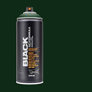 Montana Black Spray Paint - TAG-Green, 400 ml can