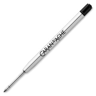 Caran d'Ache 849 Rollerball Ink Cartridge - Black, Medium Tip