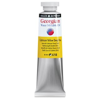 Georgian Water Mixable Oil - Cadmium Yellow Deep Hue, 37 ml