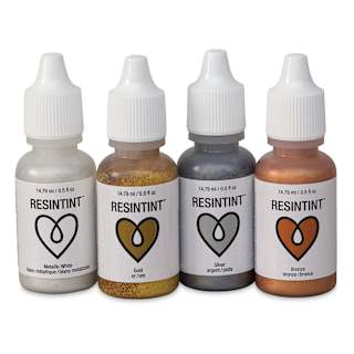 ArtResin ResinTint - Metallics, Set of 4, 0.5 oz, Bottle